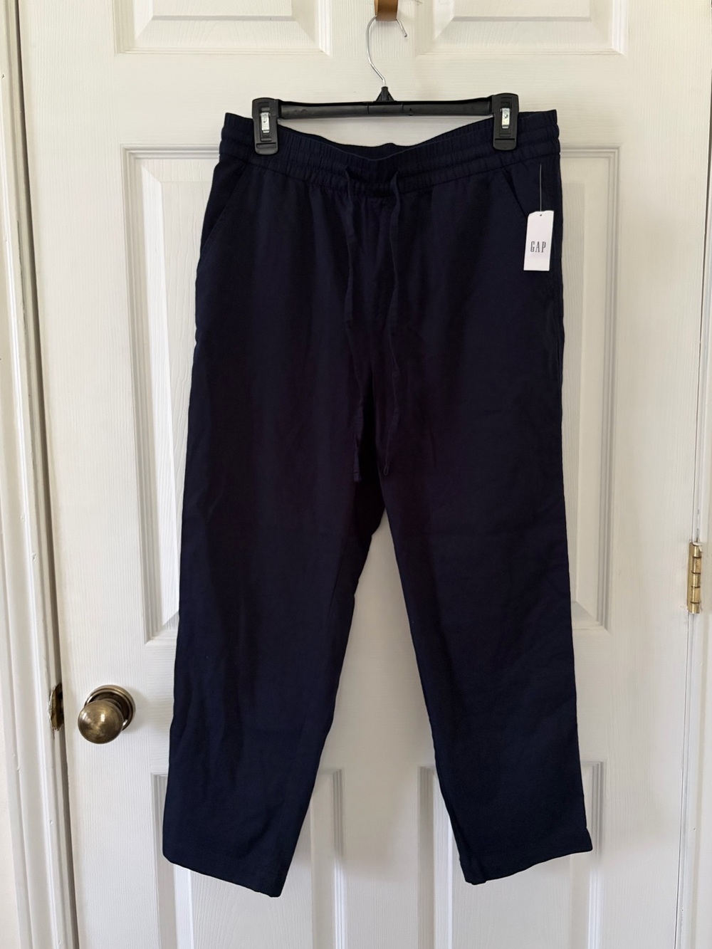 GAP Dark Navy Drawstring Easy Pants
